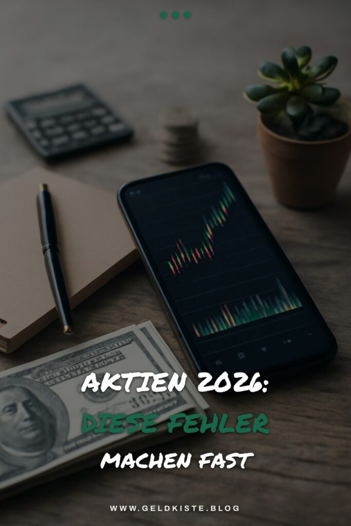 Aktien 2026: Diese Fehler machen fast alle Einsteiger