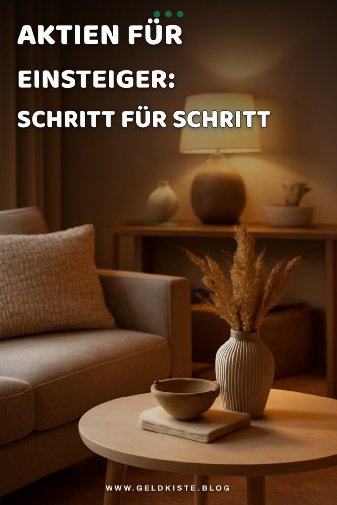 Aktien für Einsteiger: Schritt für Schritt zur ersten Aktie