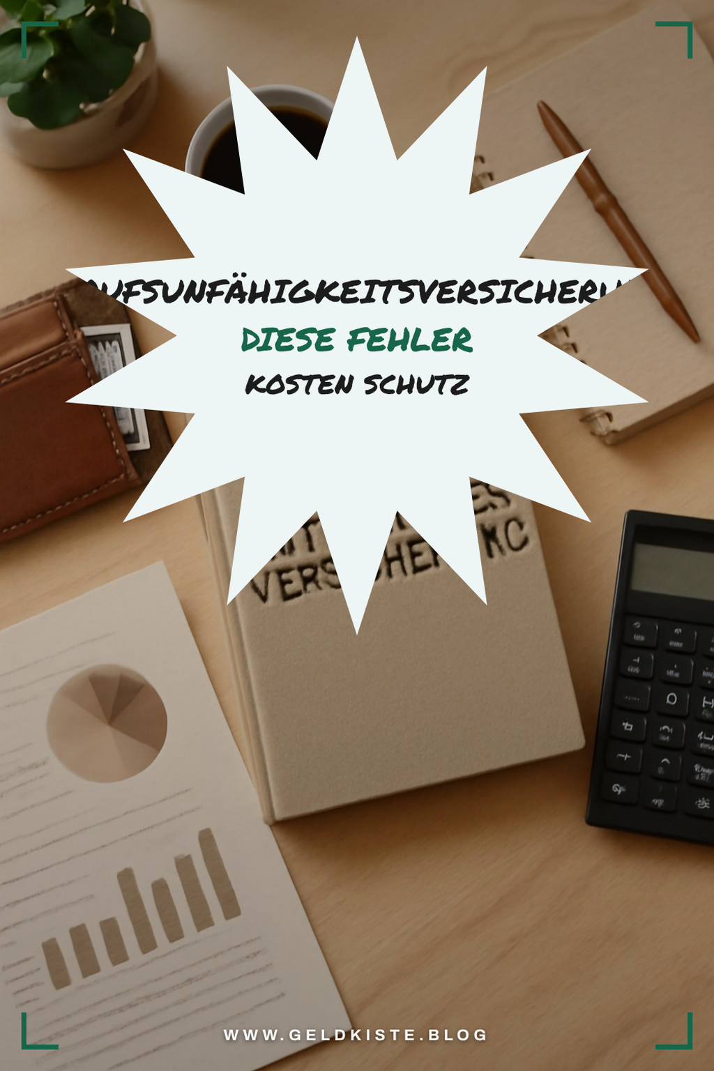 Berufsunfähigkeitsversicherung: Diese Fehler kosten Schutz — Problem-Szenario