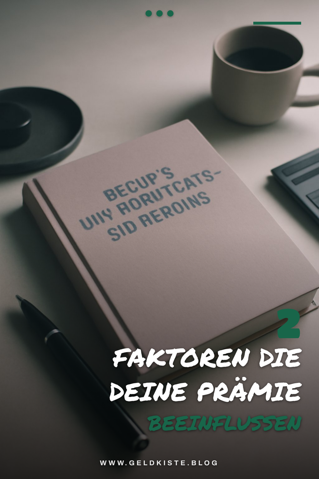 Diese Faktoren beeinflussen die Höhe der Prämie