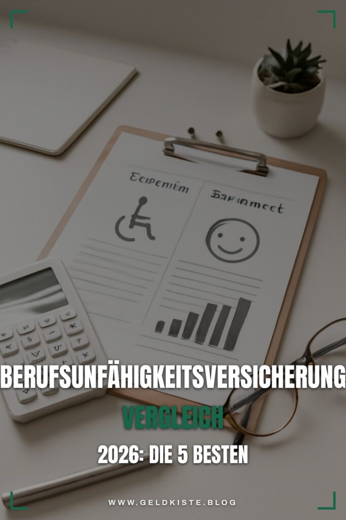 Berufsunfähigkeitsversicherung Vergleich 2026: Die 5 besten