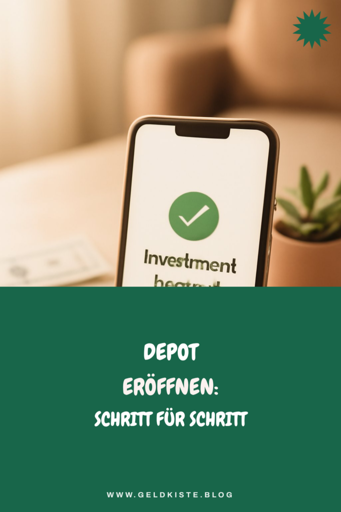 Depot eröffnen: Schritt für Schritt zum ersten Depot