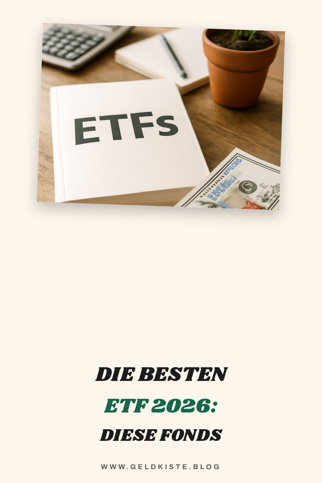 Die besten ETF 2026: Diese Fonds gehören ins Depot