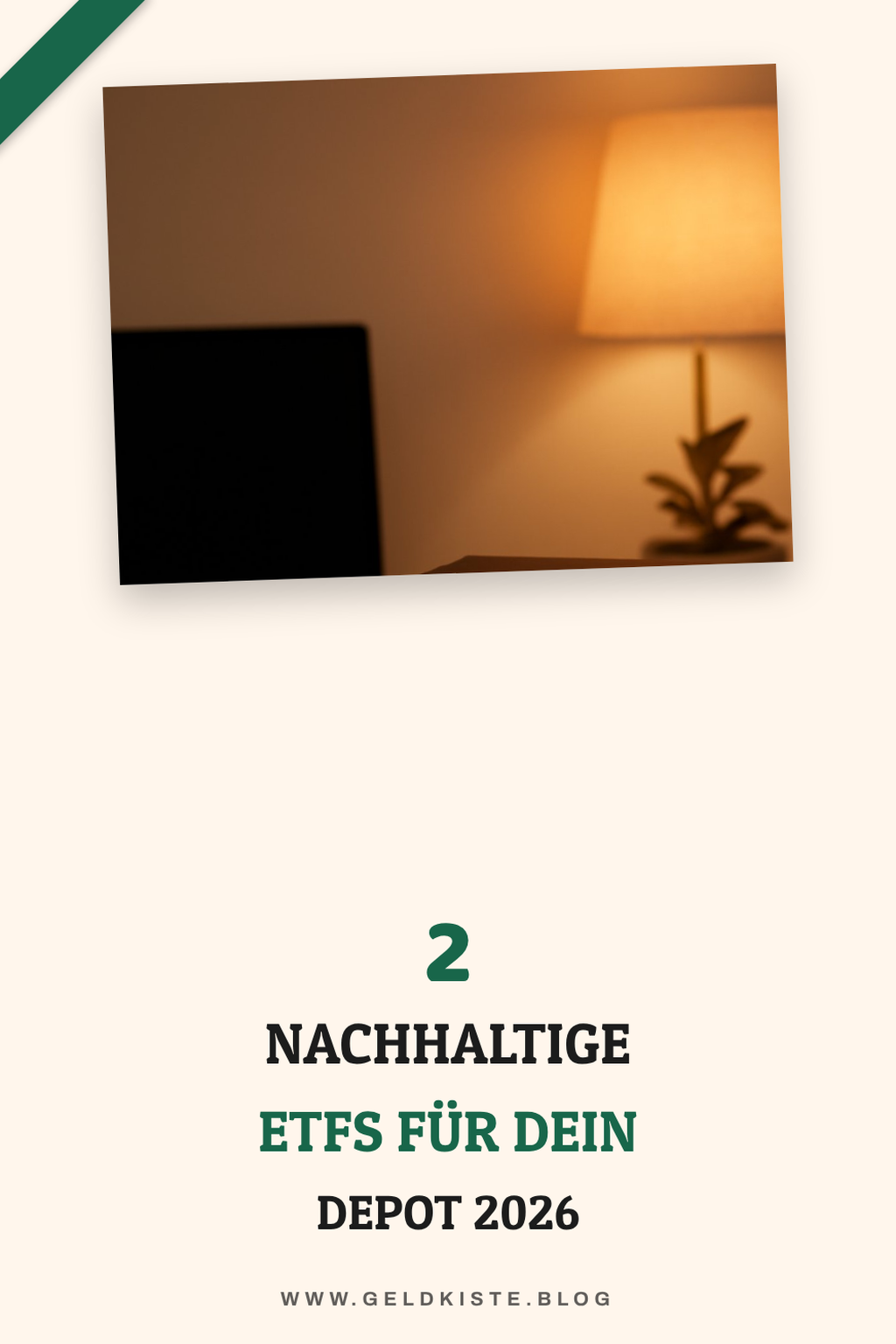 Diese 4 nachhaltigen ETFs sind zukunftsträchtig