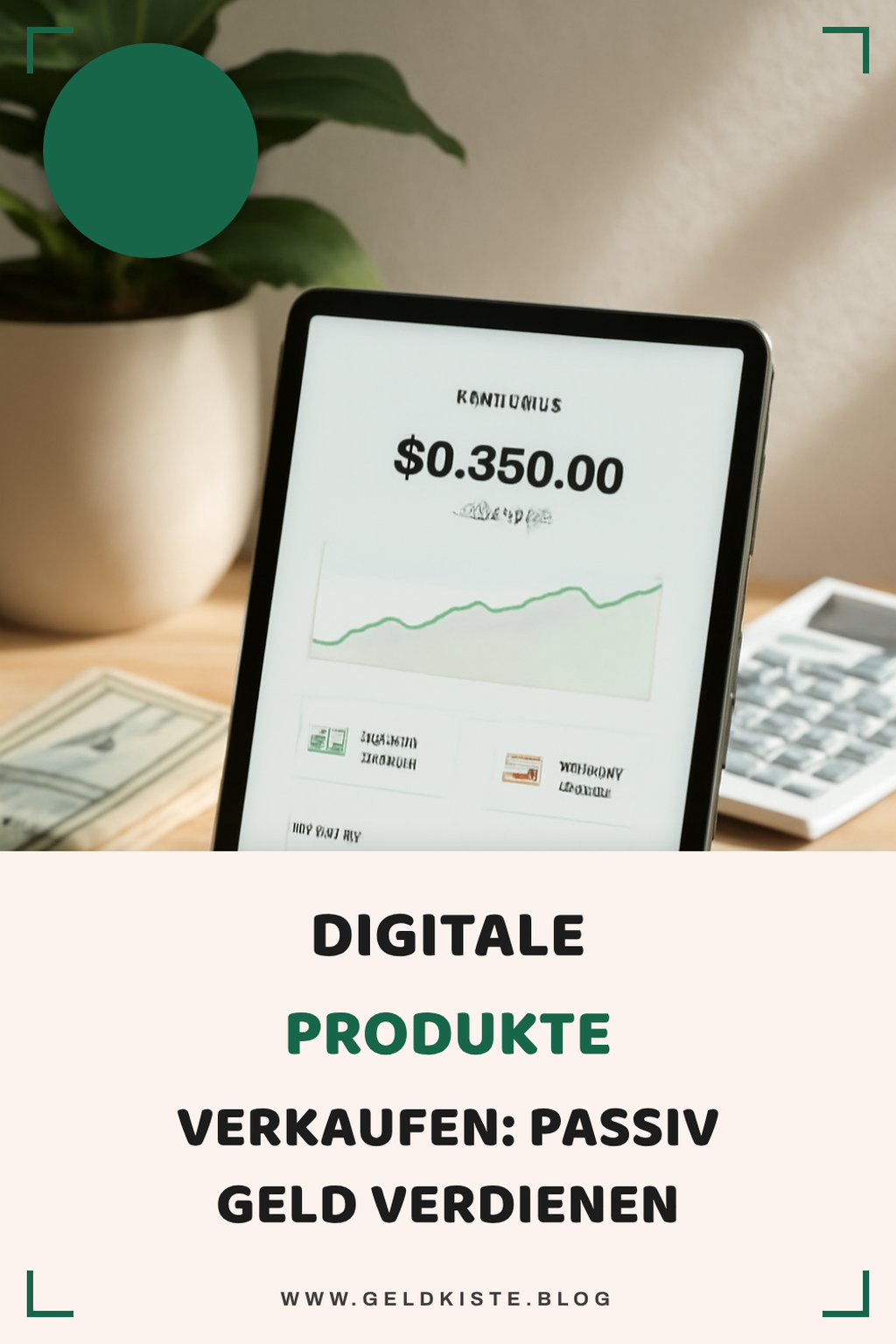 Digitale Produkte verkaufen: Passiv Geld verdienen im Schlaf