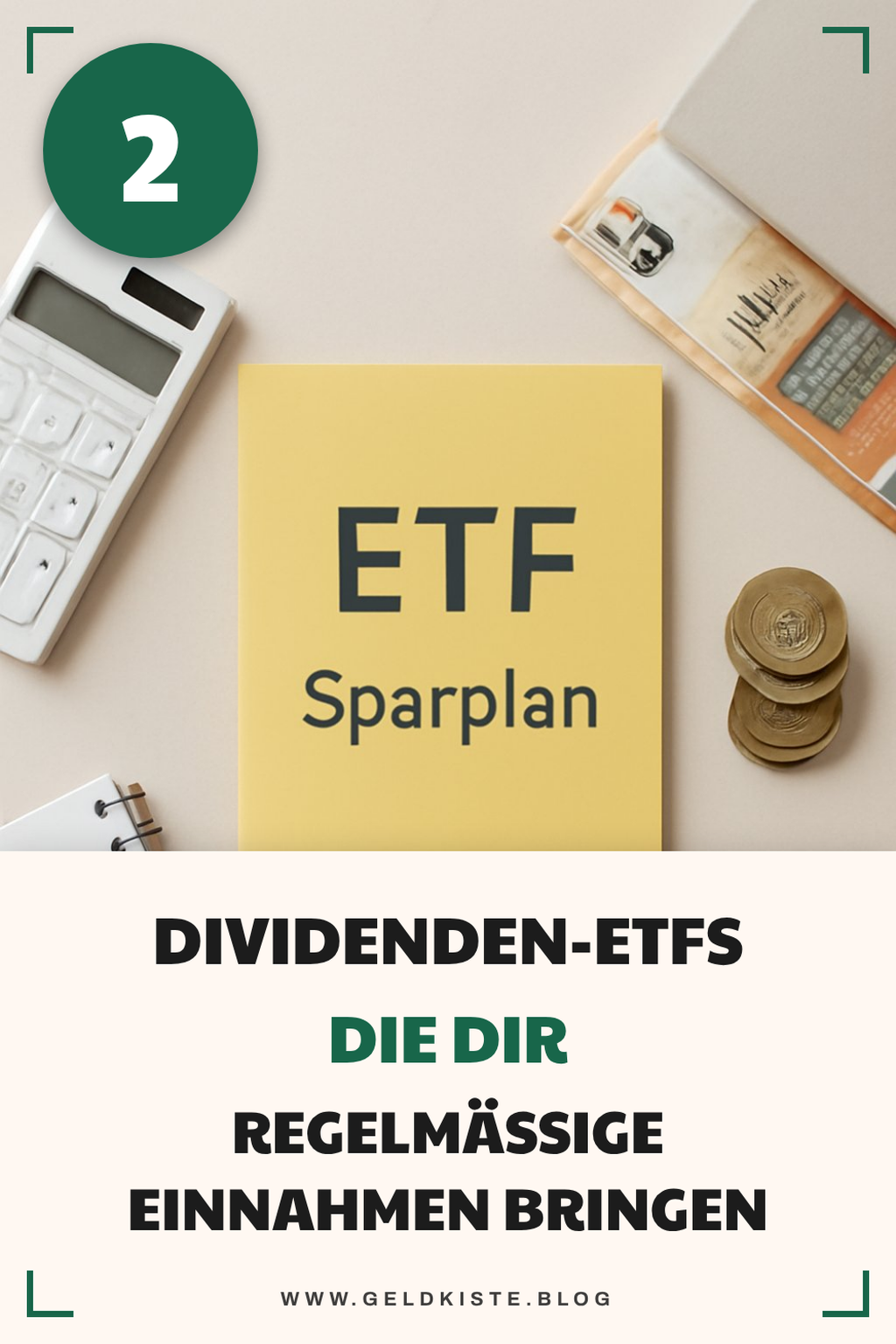Top 2 Dividenden-ETFs für passive Einkünfte