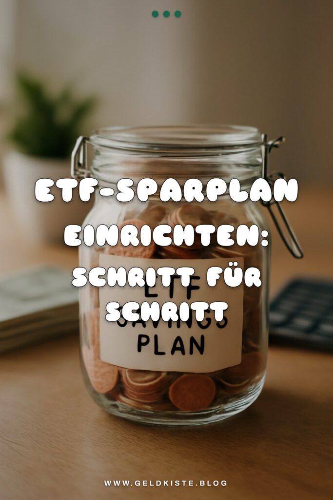 ETF-Sparplan einrichten: Schritt für Schritt zum Depot