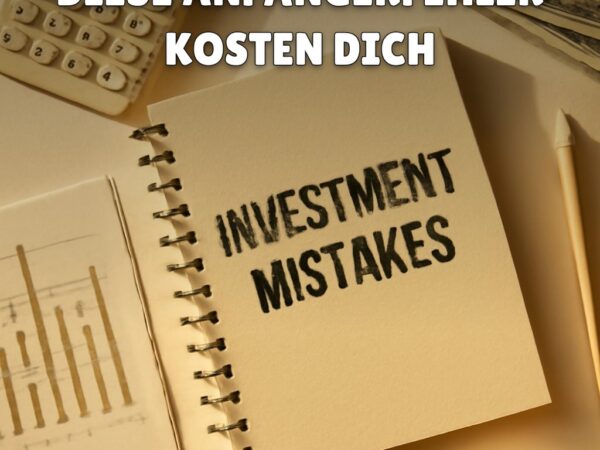Geld investieren: Diese Anfängerfehler kosten dich Rendite