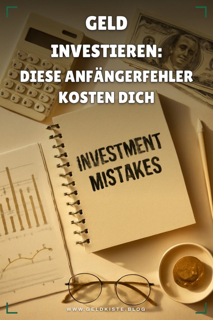 Geld investieren: Diese Anfängerfehler kosten dich Rendite