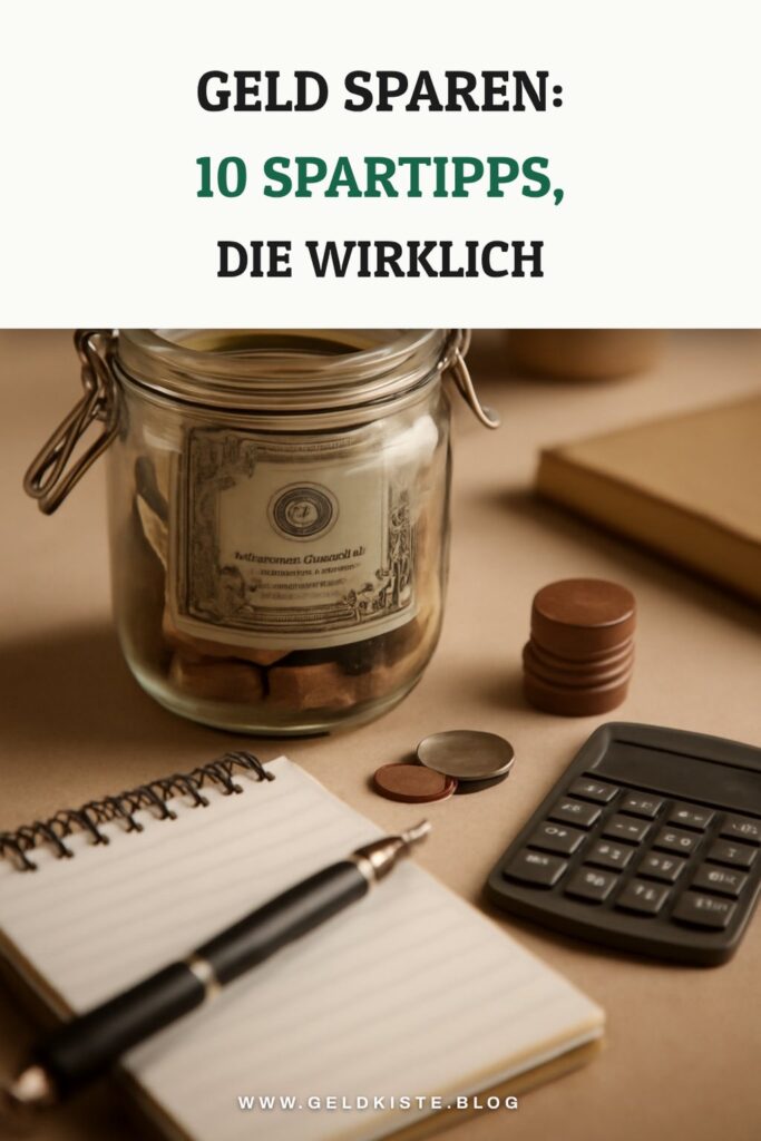 Geld sparen: 10 Spartipps, die wirklich funktionieren
