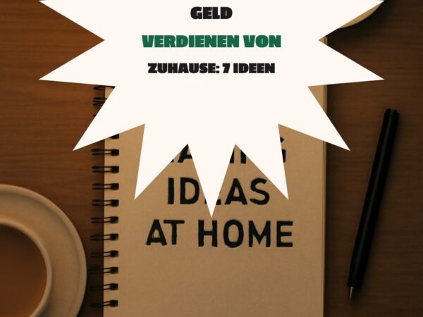 Geld verdienen von Zuhause: 7 Ideen ohne Startkapital