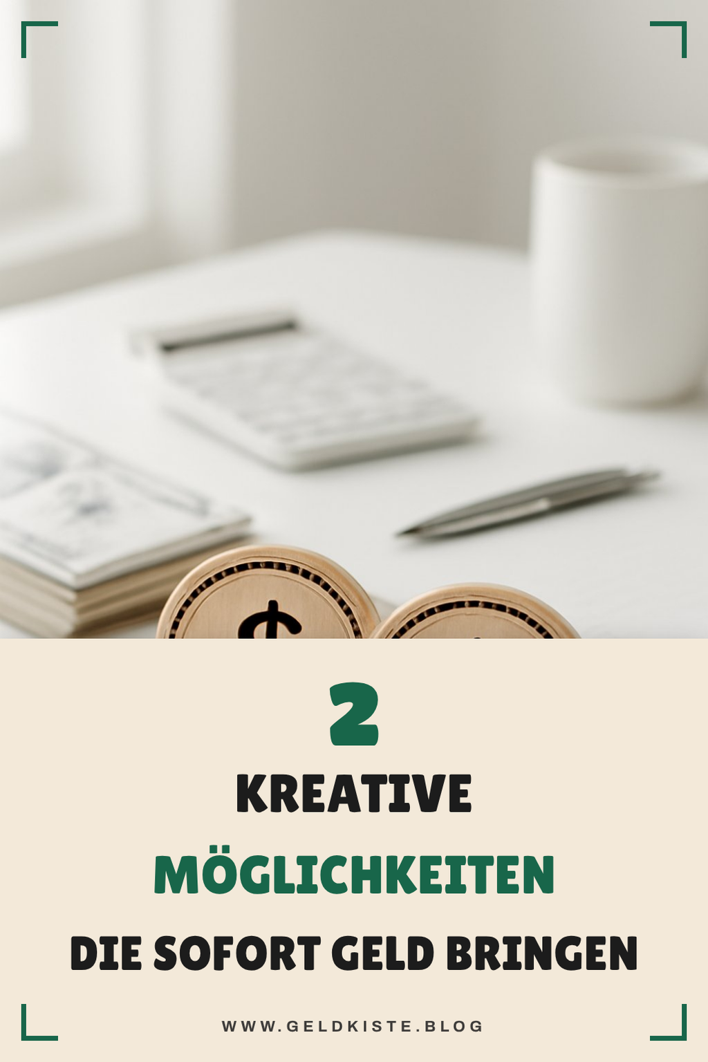 Geld verdienen von Zuhause: 3 einfache Möglichkeiten für Kreative