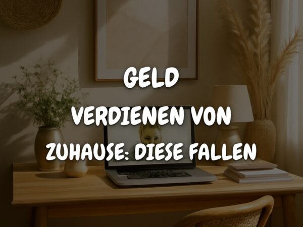 Geld verdienen von Zuhause: Diese Fallen unbedingt vermeiden