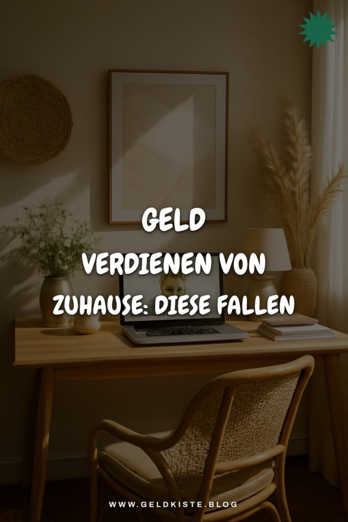 Geld verdienen von Zuhause: Diese Fallen unbedingt vermeiden