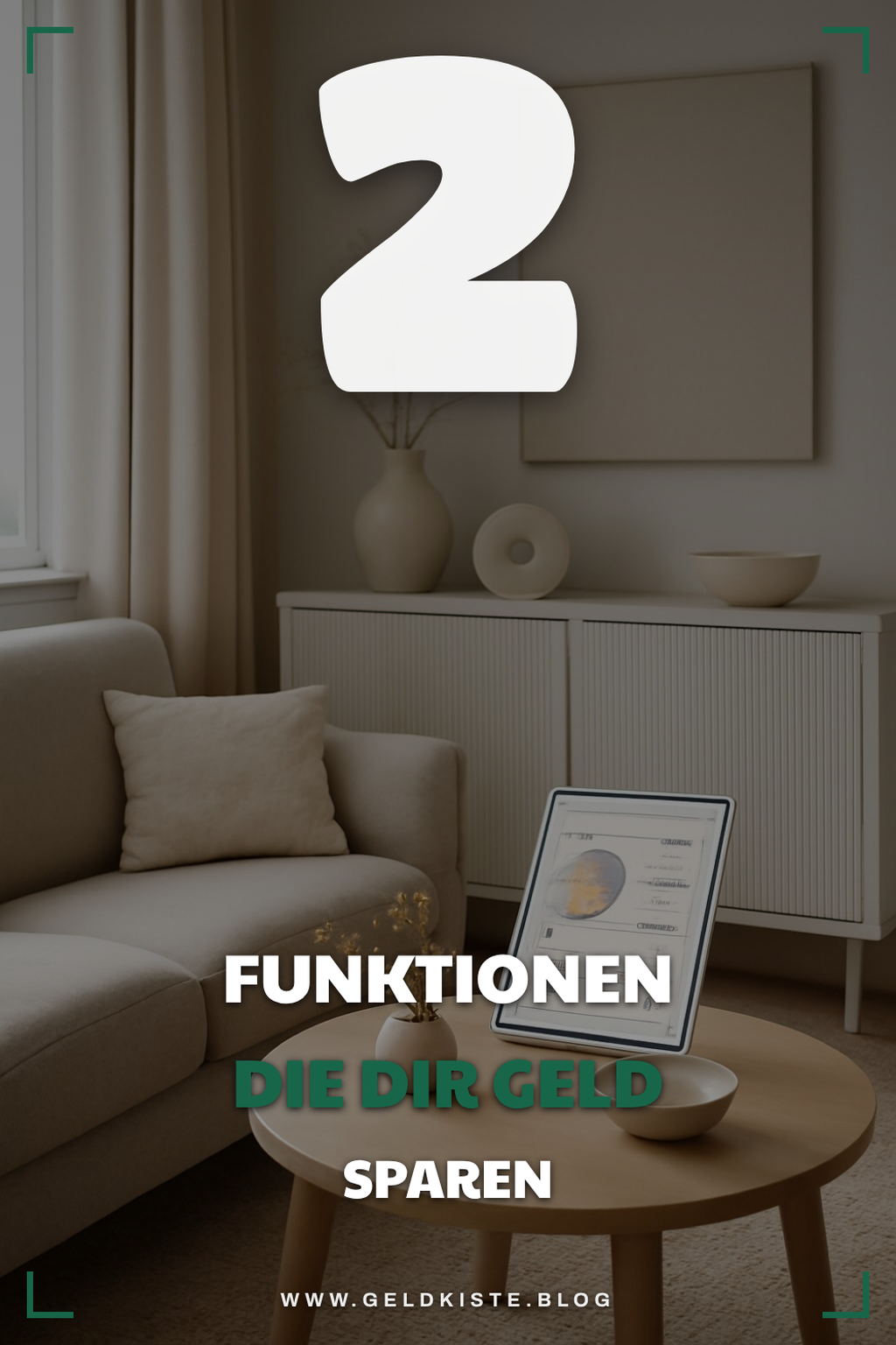 Diese Funktionen helfen dir beim Sparen
