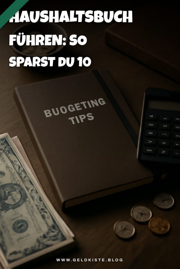 Haushaltsbuch führen: So sparst du 10 Euro im Monat