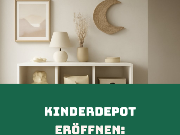 Kinderdepot eröffnen: Anleitung Schritt für Schritt