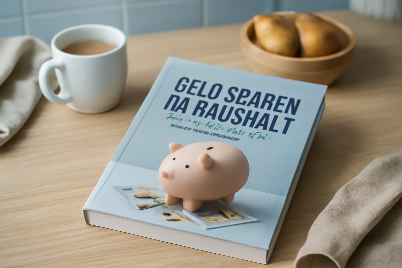 Geld sparen im Haushalt: 4 Tipps für mehr Budget im Monat — Hero-Aufnahme — Geld sparen Haushalt: