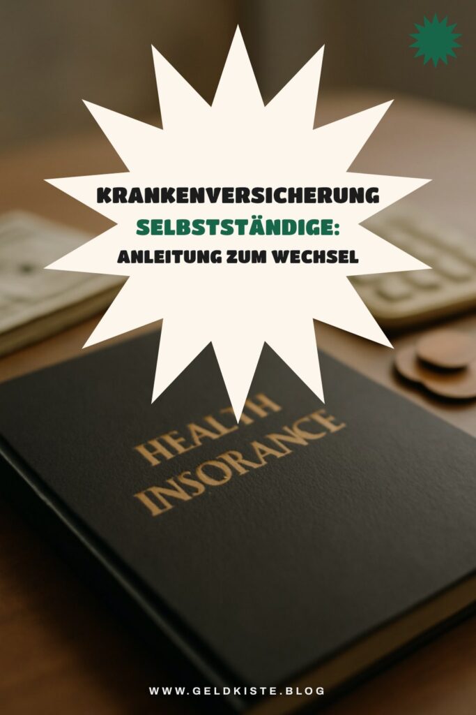 Krankenversicherung Selbstständige: Anleitung zum Wechsel