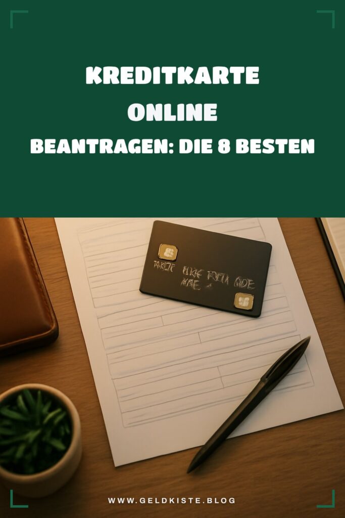 Kreditkarte online beantragen: Die 8 besten Anbieter