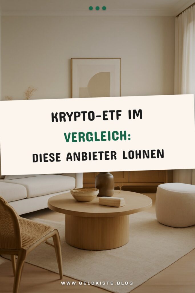 Krypto-ETF im Vergleich: Diese Anbieter lohnen sich 2026
