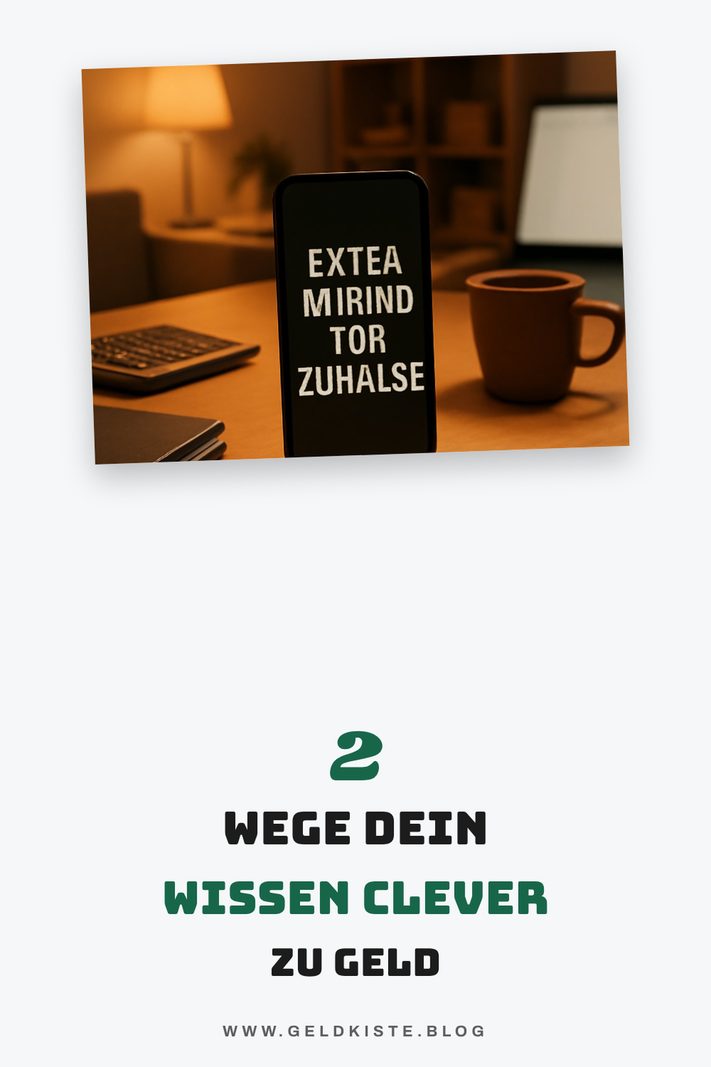 Wie du dein Wissen monetarisierst