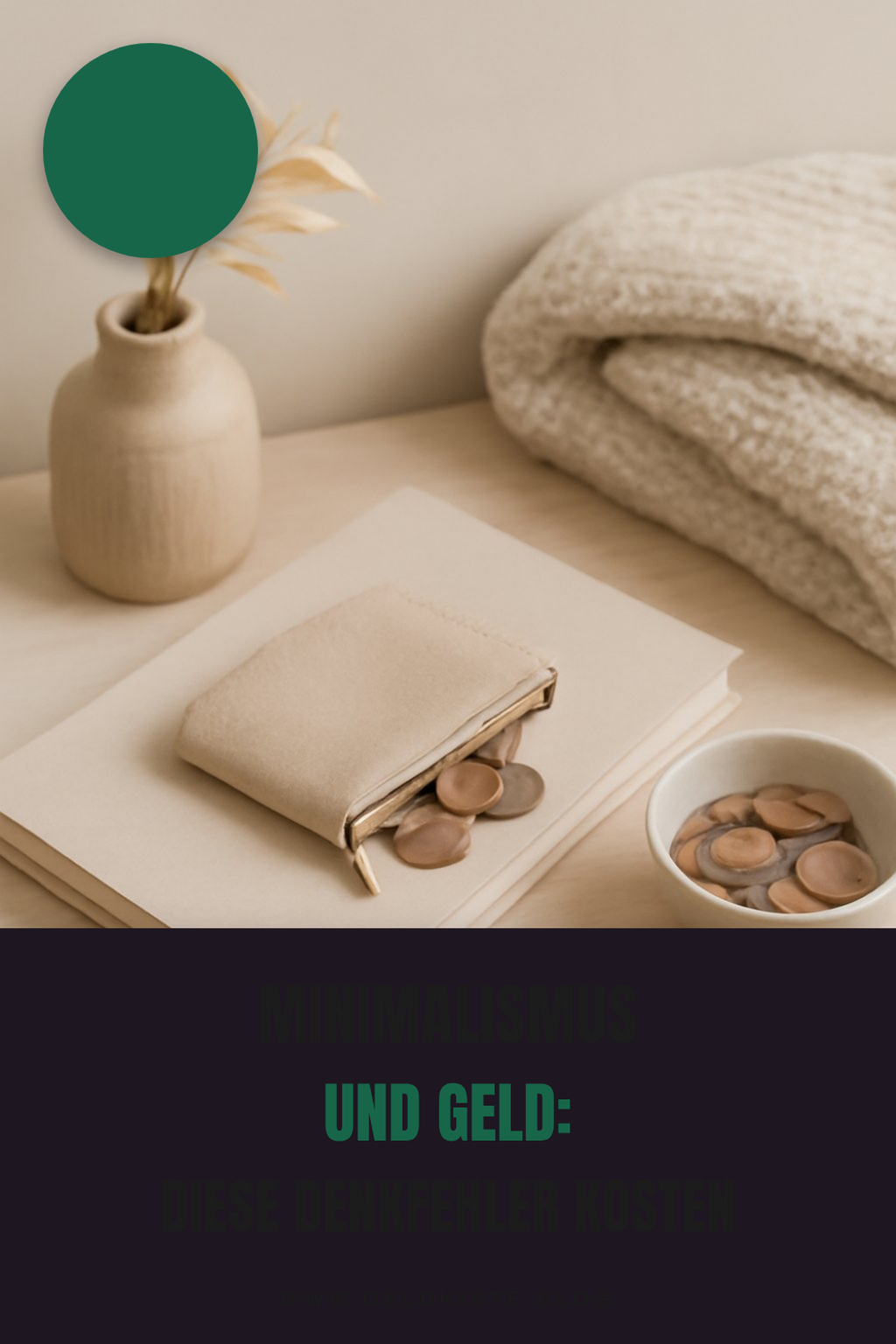 Minimalismus und Geld: Diese Denkfehler kosten dich Geld — Problem-Szenario