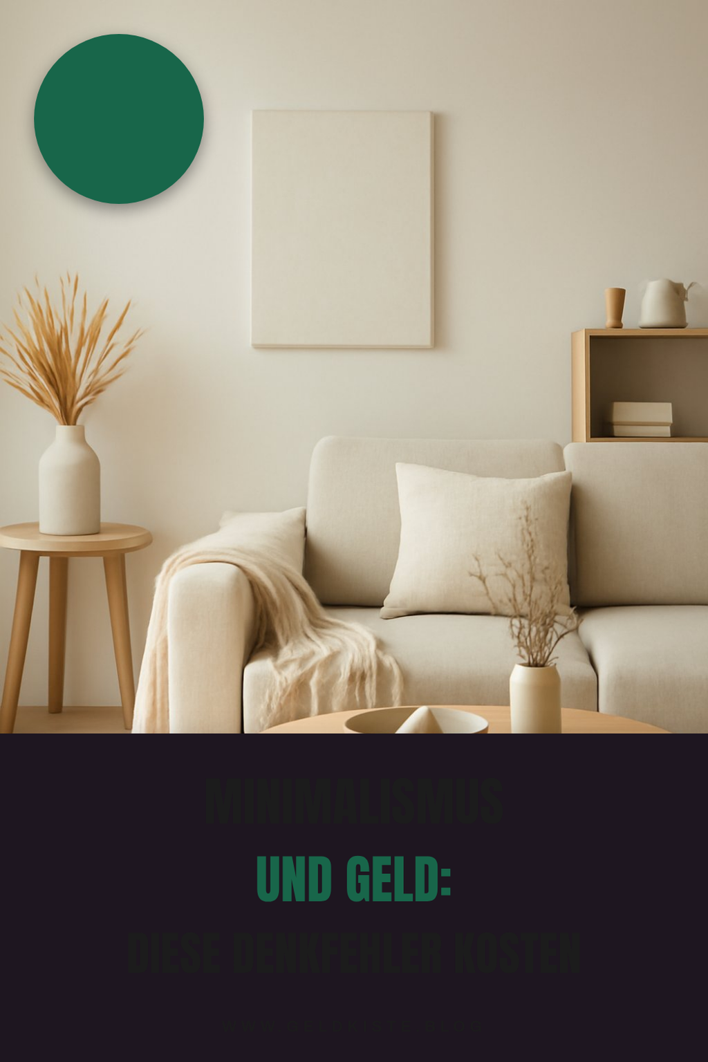 Minimalismus und Geld: Diese Denkfehler kosten dich Geld — Problem-Szenario