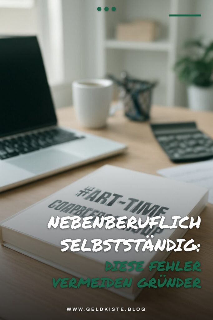 Nebenberuflich selbstständig: Diese Fehler vermeiden Gründer