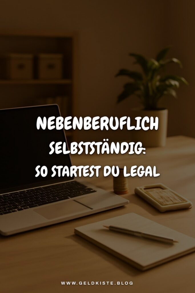 Nebenberuflich selbstständig: So startest du legal und einfach