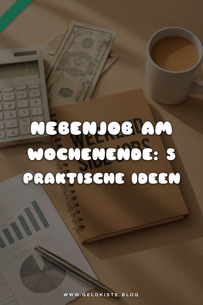 Nebenjob am Wochenende: 5 praktische Ideen für den Alltag