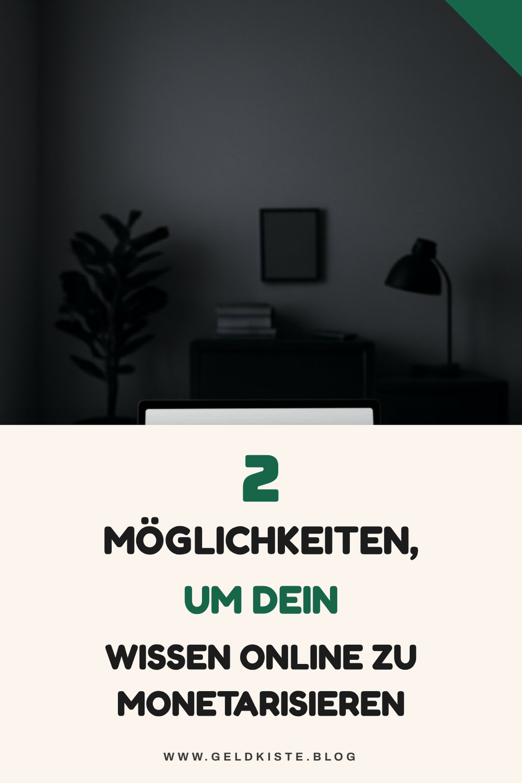 Nutze dein Wissen für zusätzlichen Verdienst