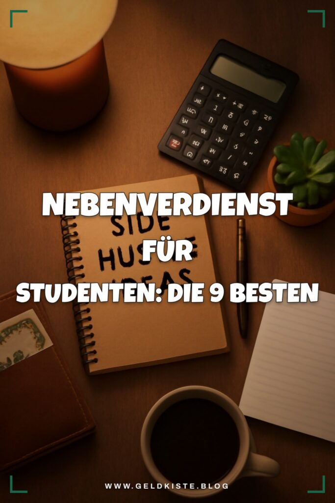 Nebenverdienst für Studenten: Die 9 besten flexiblen Ideen