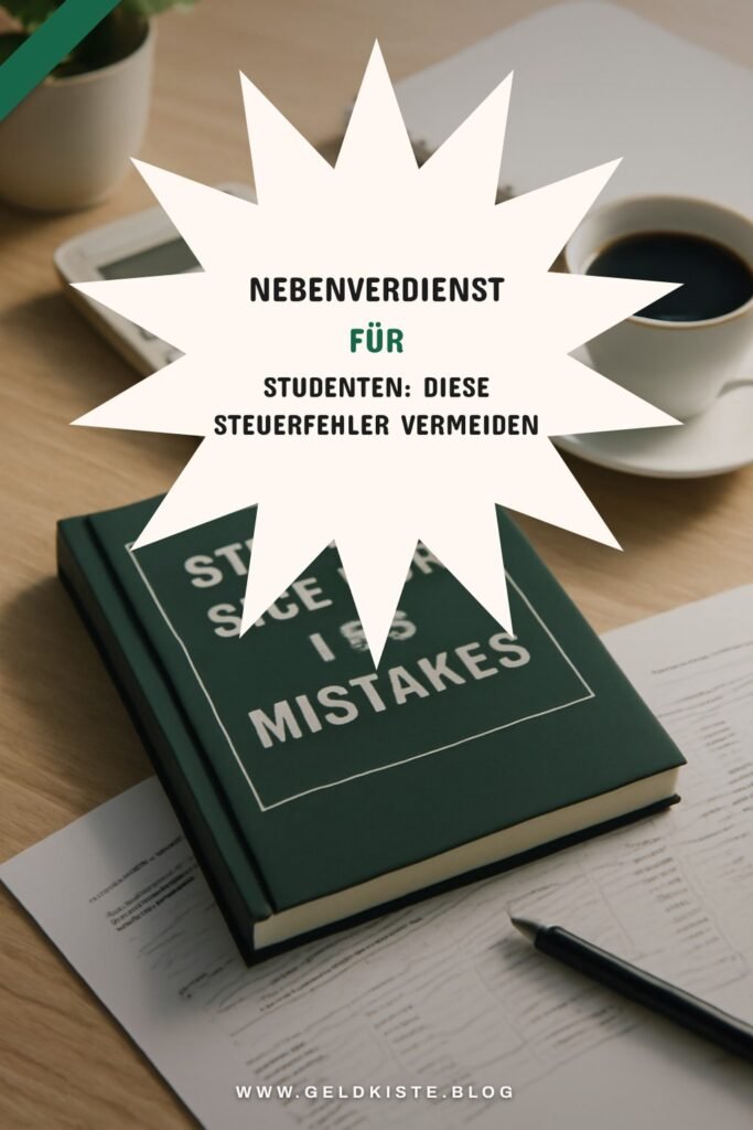 Nebenverdienst für Studenten: Diese Steuerfehler vermeiden