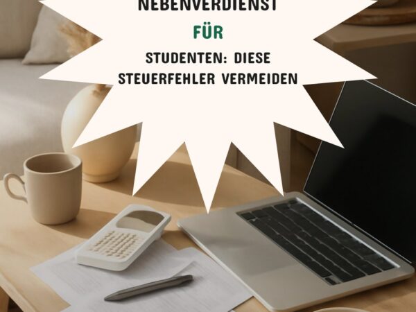 Nebenverdienst für Studenten: Diese Steuerfehler vermeiden