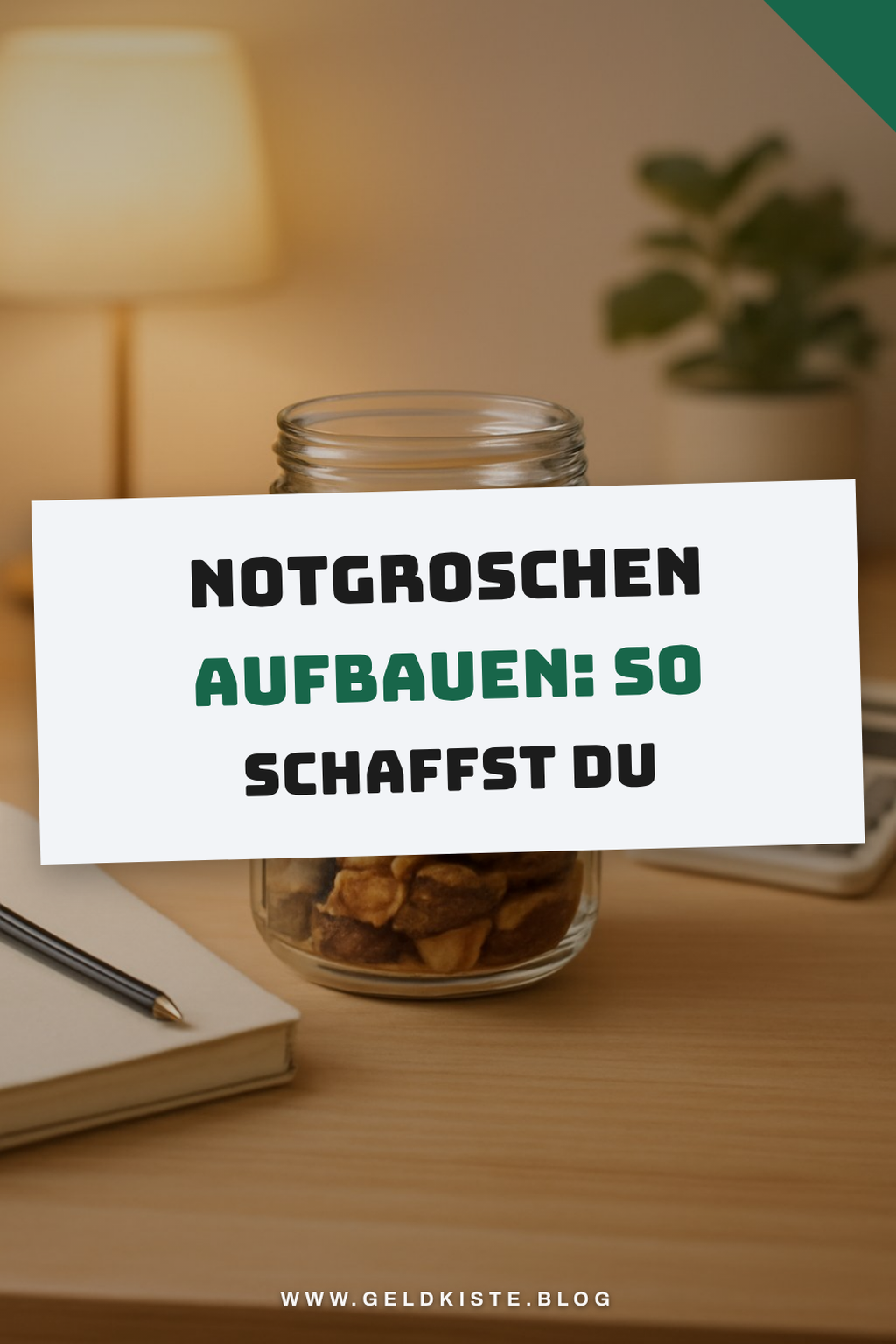 Notgroschen aufbauen: So schaffst du die erste 3.000 Euro