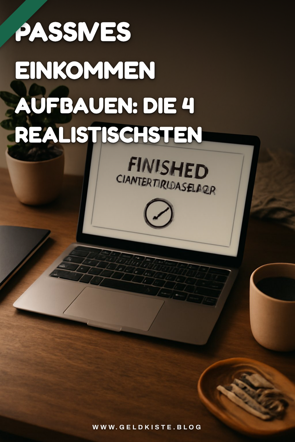Passives Einkommen aufbauen: Die 4 realistischsten Wege 2026