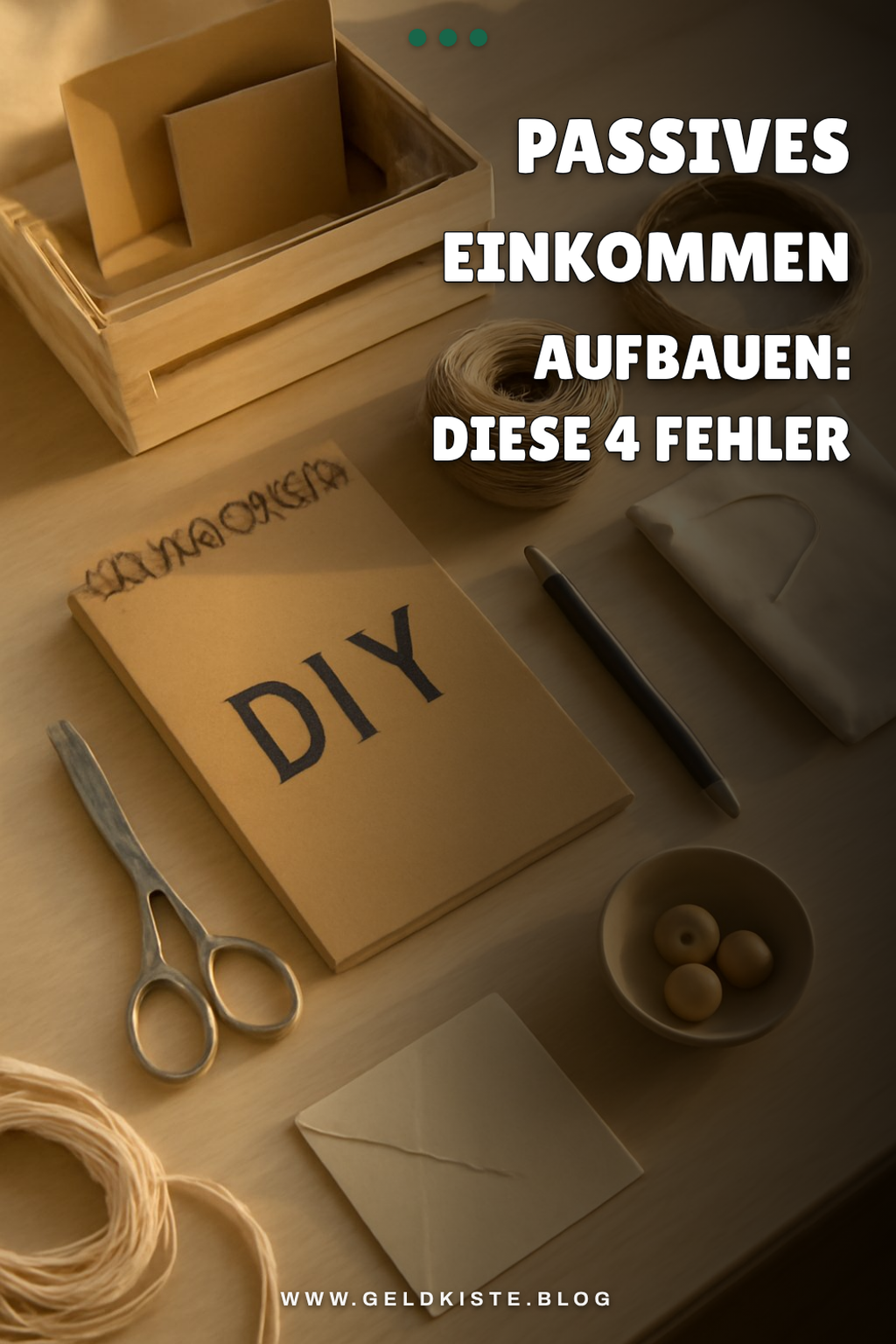 Passives Einkommen aufbauen: Diese 4 Fehler vermeiden