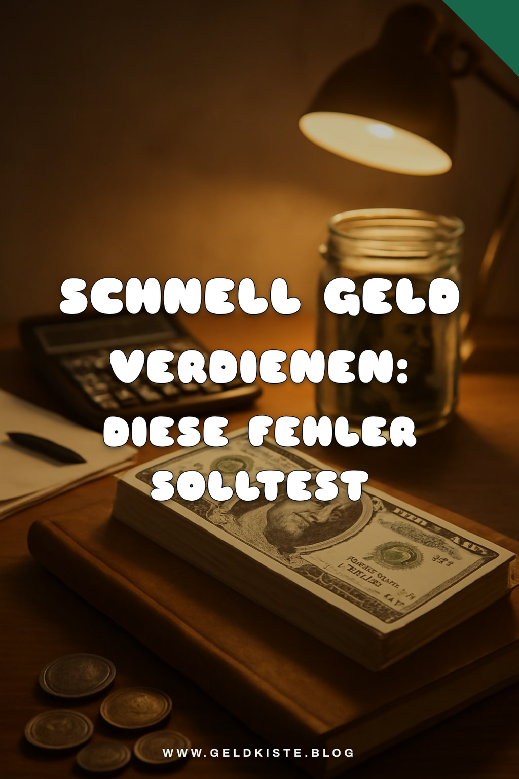 Schnell Geld verdienen: Diese Fehler solltest du vermeiden — Problem-Szenario