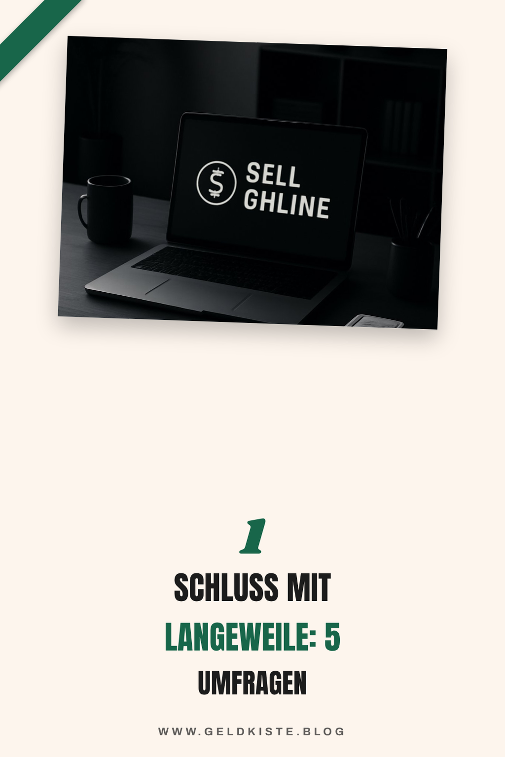 Geld verdienen mit Online-Umfragen