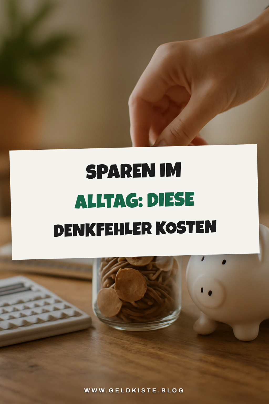 Sparen im Alltag: Diese Denkfehler kosten dich Geld — Problem-Szenario