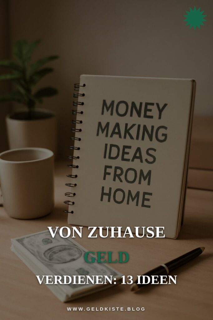 Von Zuhause Geld verdienen: 13 Ideen ohne Startkapital