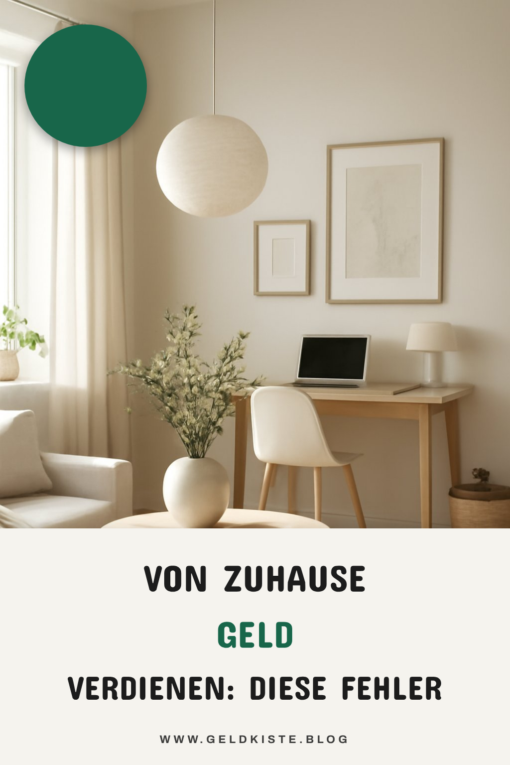 Von Zuhause Geld verdienen: Diese Fehler kosten dich Nerven — Problem-Szenario