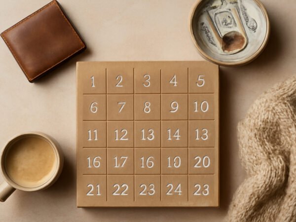 Adventskalender günstig Befüllen ohne teure Anschaffung
