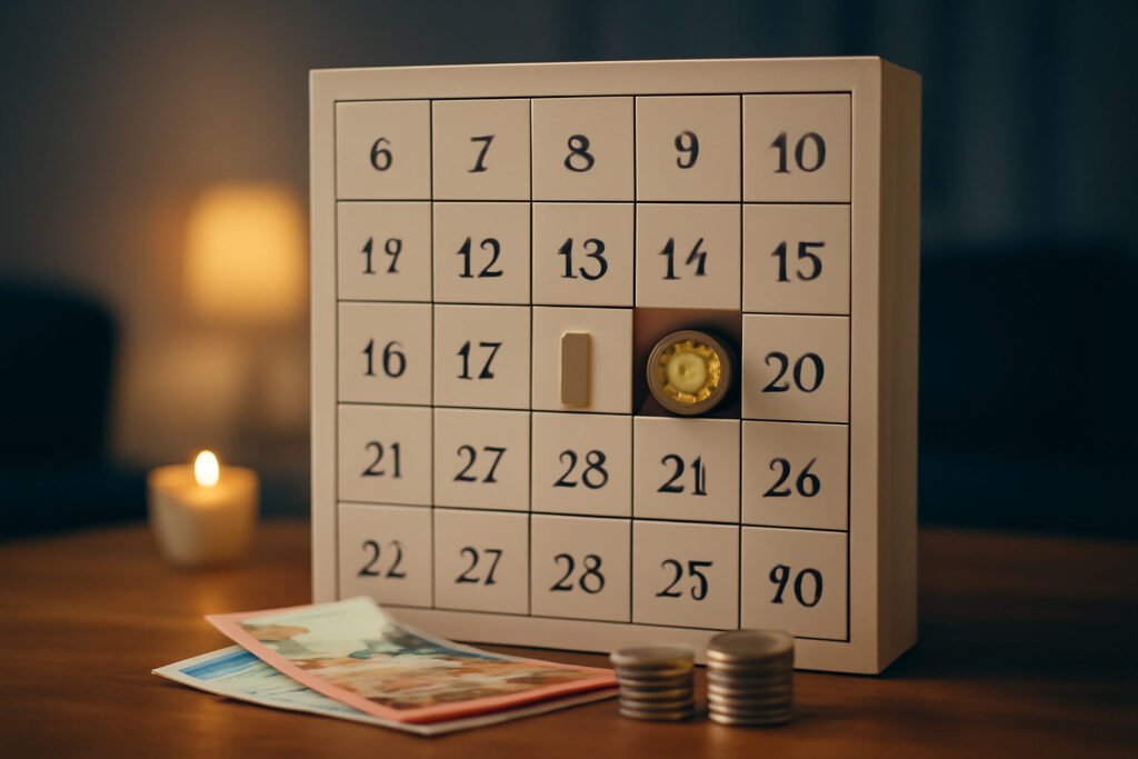 Adventskalender selber machen günstig