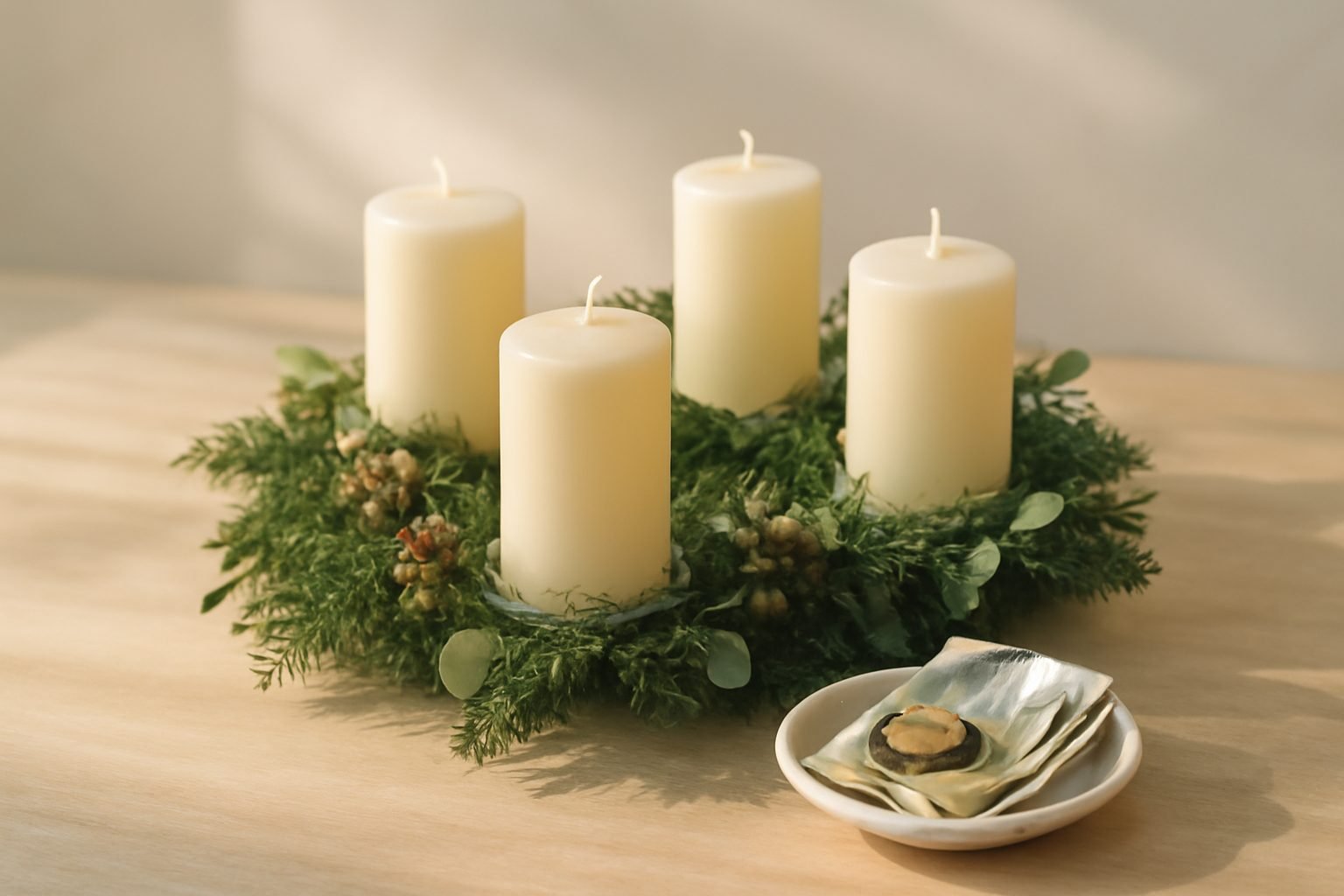 Adventskranz Depot ohne teure Anschaffung
