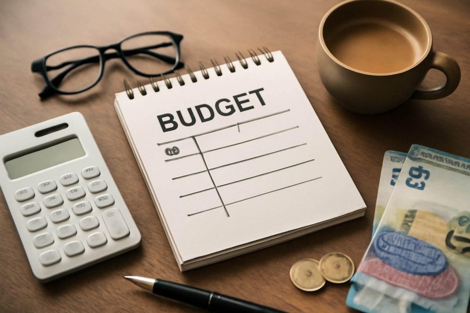 Budget für das neue Jahr planen — günstig statt teuer