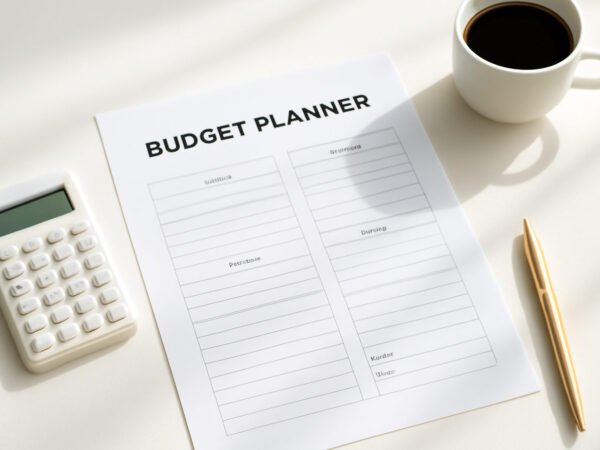 Budgetplaner zum Ausdrucken: kostenlose Vorlage