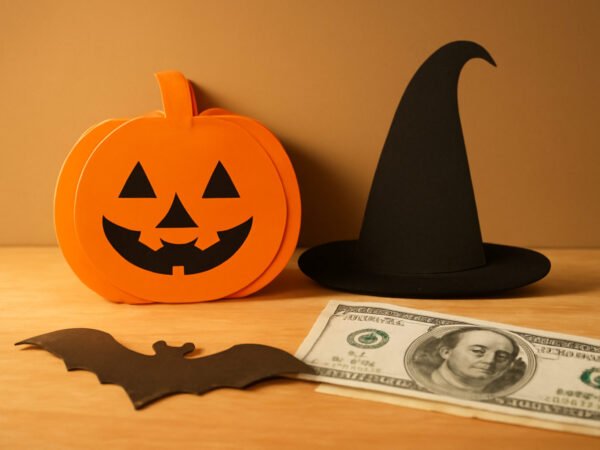 DIY Halloween Girlande aus Papier günstig