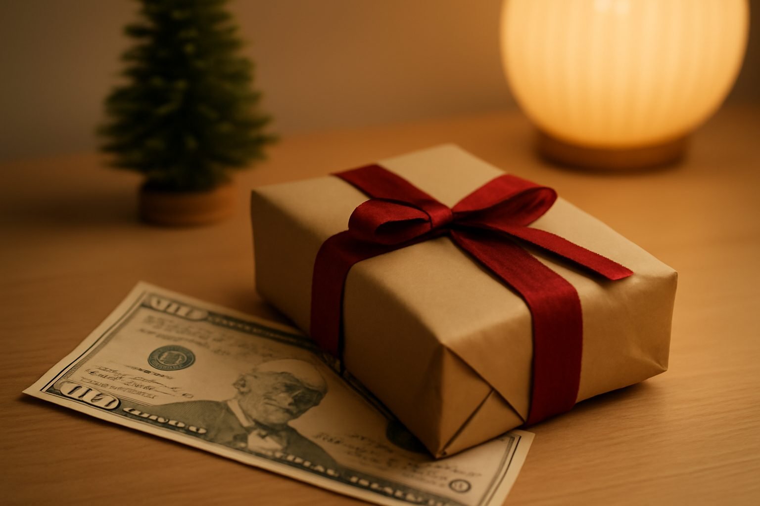 Gebrauchte Geschenke zu Weihnachten Okay